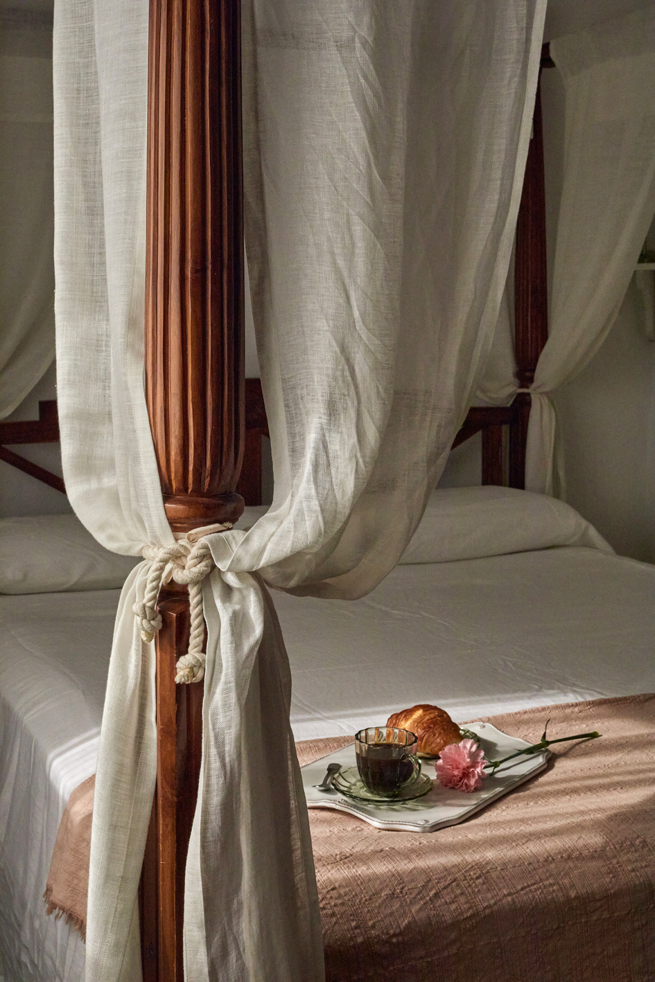 Bedroom Details of a Countryside Hotel 